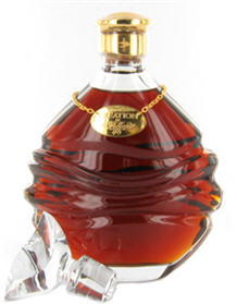  Brandy Martell Creation Cognac In Handcarved Baccarat Decanter 